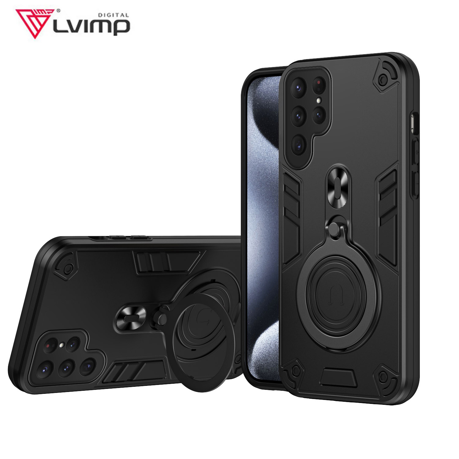 Phone Ring Holder - New 360 ° Rotating Metal Car