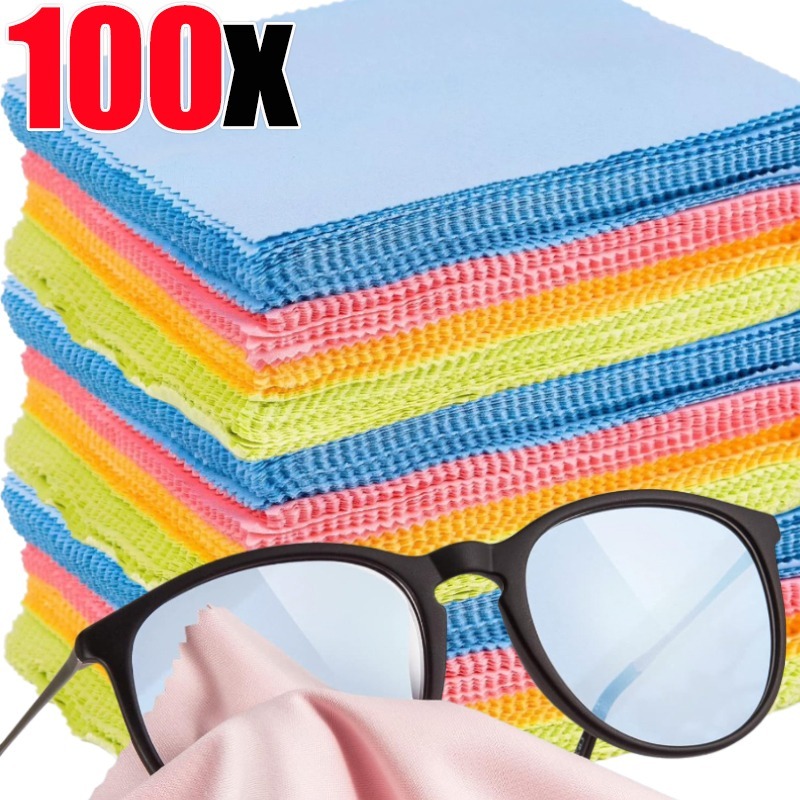 Phone Accessories Wholesale In China - 1/100PCS Microfiber Cleaning Cloth High Quality