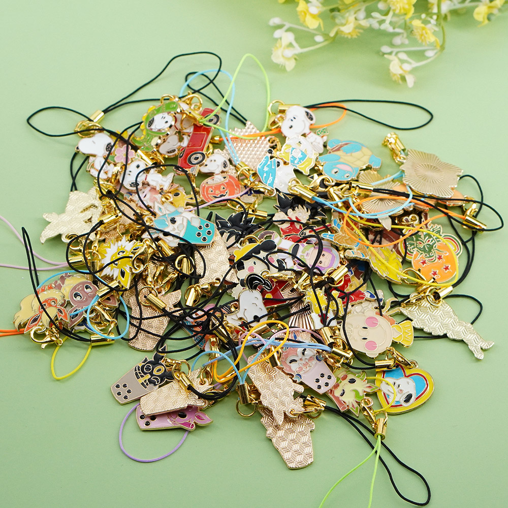 Phone Accessories Wholesale In China - Random Mixed Cartoon Anime Phone Lanyard