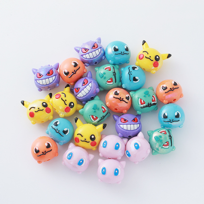 12pcs Pokémon Bead DIY Mobile  - огляд і ціна Phone Accessories Beads