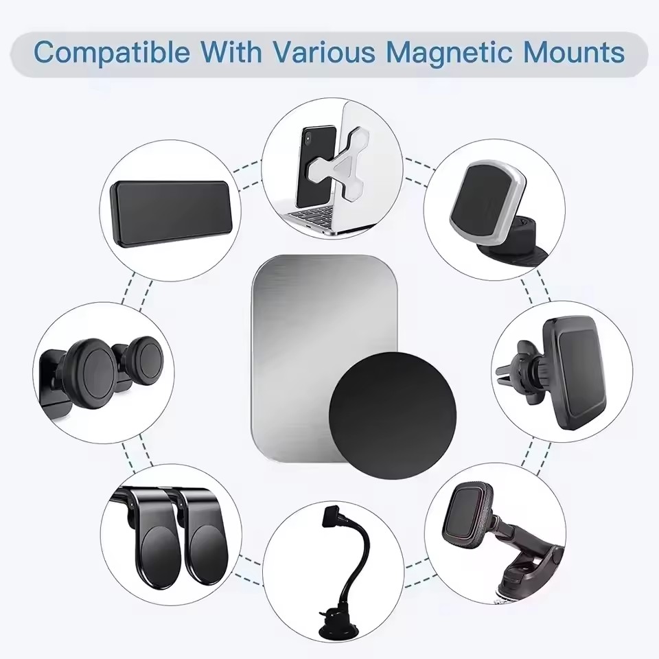 5/10pcs Magnetic Metal Plate D - огляд і ціна Phone Accessories And Gadget