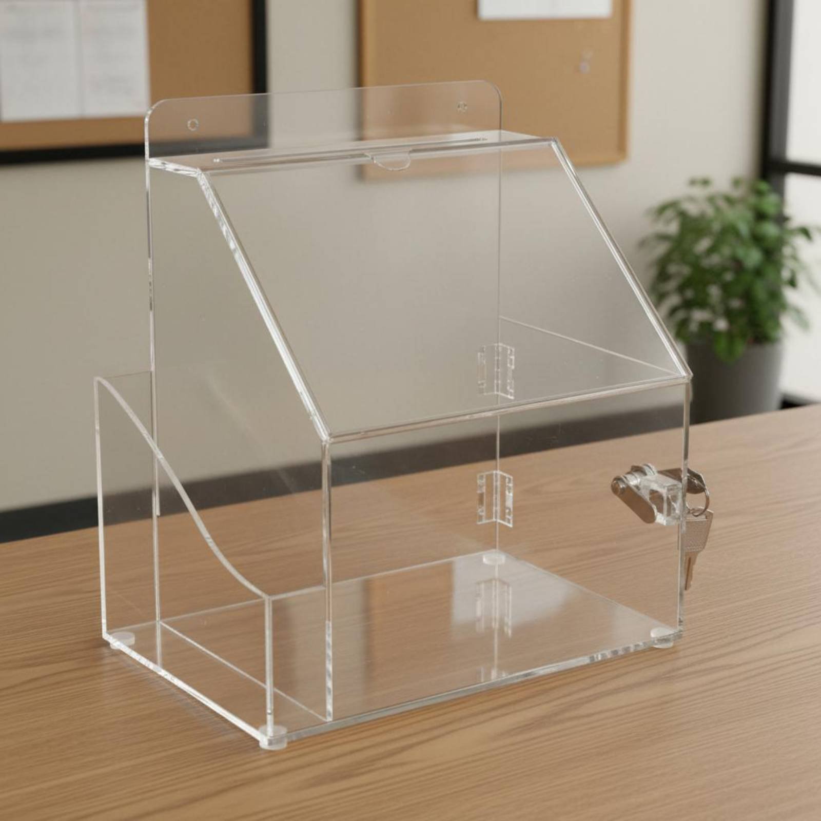 Acrylic Donation Charity Box W - огляд і ціна Phone Accessories Company