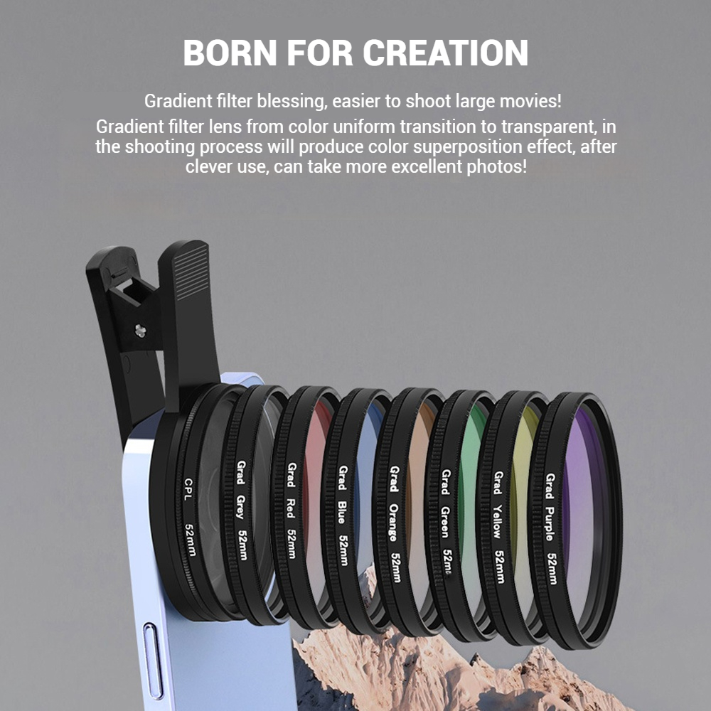 52MM Mobile Phone Lens Univers - огляд і ціна Phone Accessories And Gadget