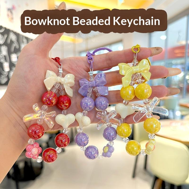 NEW Candy Color Heart Bow Bead - огляд і ціна Phone Accessories For Teen Girls