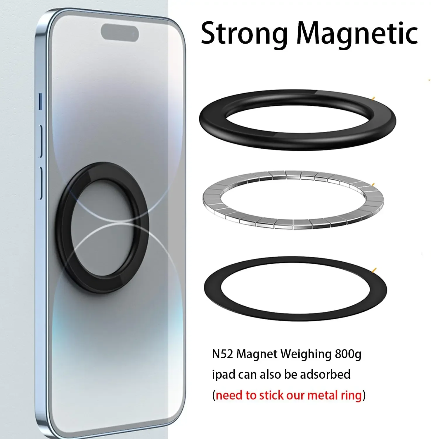 For MagSafe Magnetic Ring Hold - огляд і ціна Car Mount Phone