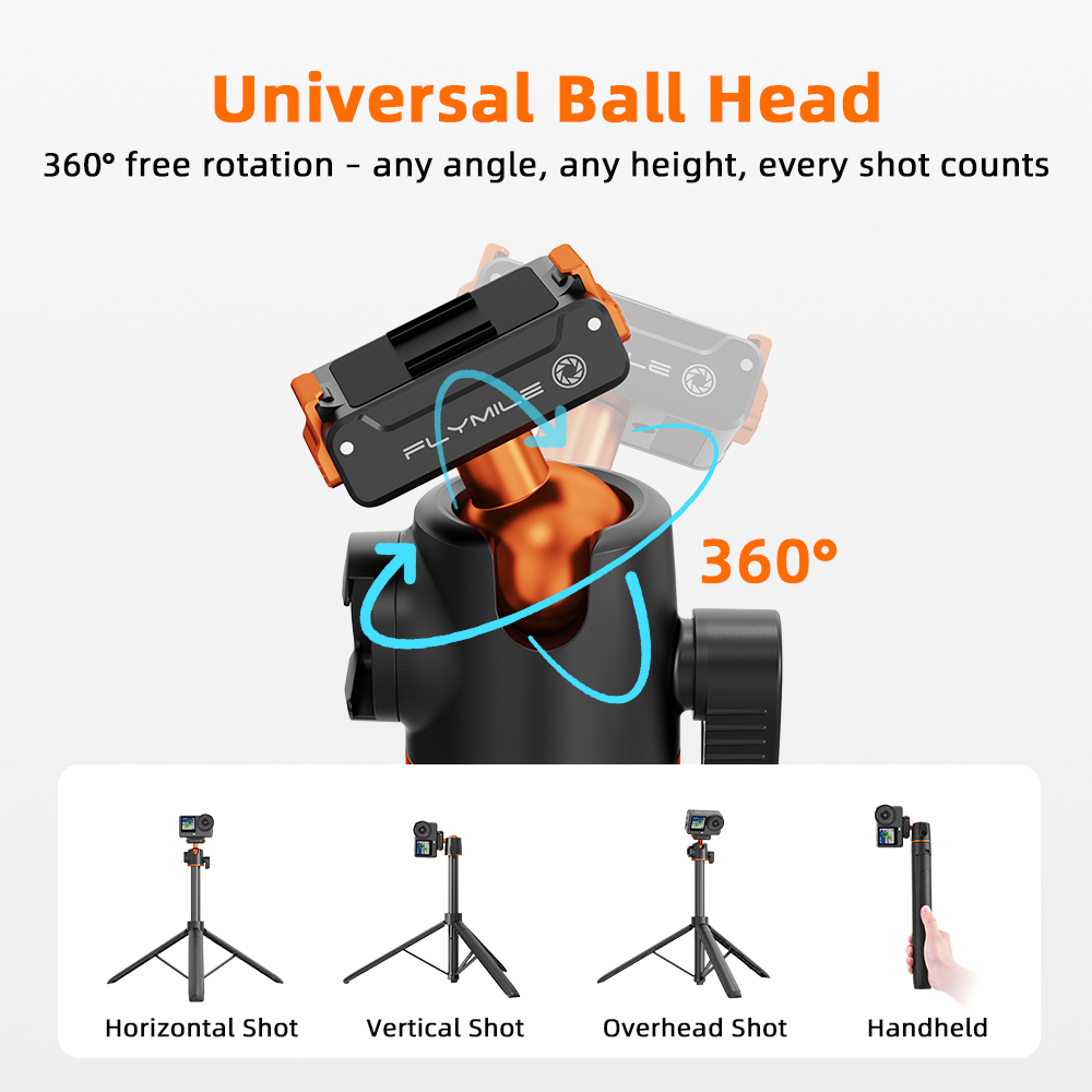 Flymile Tripod for DJI OSMO Ac - огляд і ціна Selfie Stick Tripod