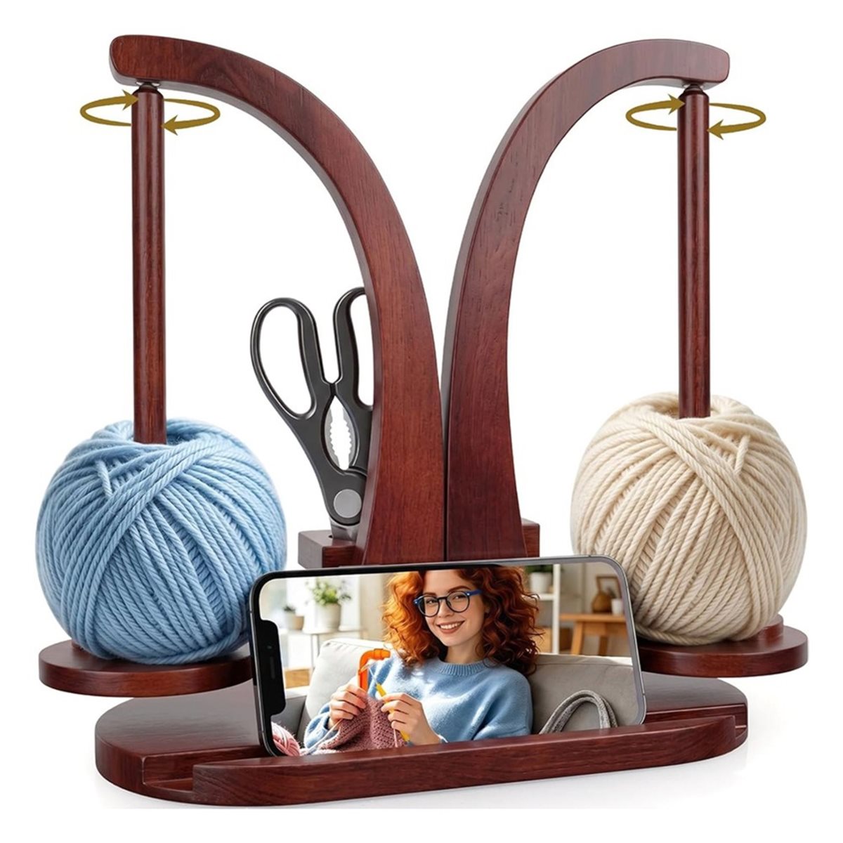 【TODAY-BUY】~@ Wooden Yarn Hold - огляд і ціна Phone Accessories To Buy
