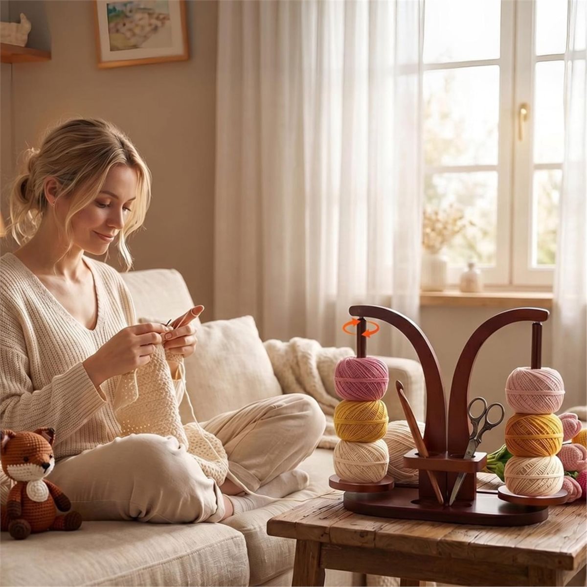 【TODAY-BUY】~@ Wooden Yarn Hold - огляд і ціна Phone Accessories To Buy