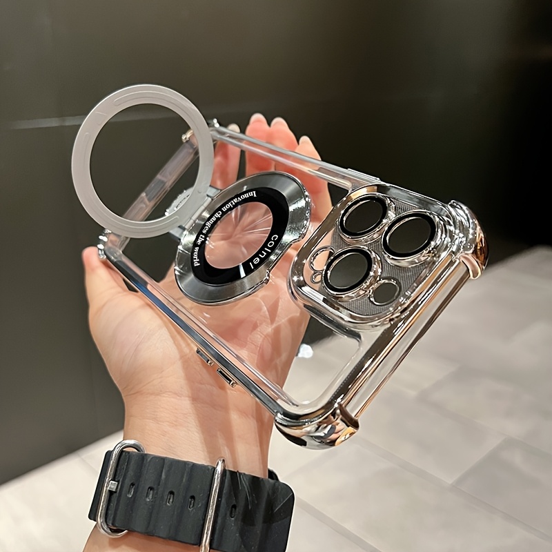Luxury Plating Phone Case for  - огляд і ціна Phone Ring Holder