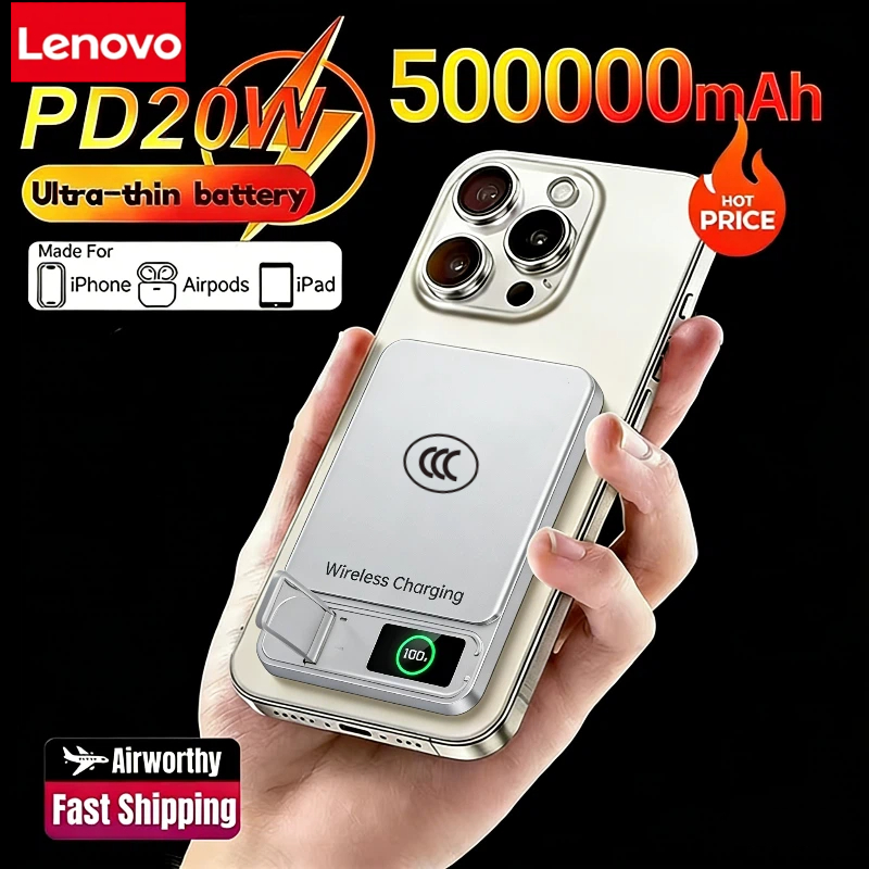 Lenovo CCC 10000mAh Slim Origi - огляд і ціна Power Bank Slim