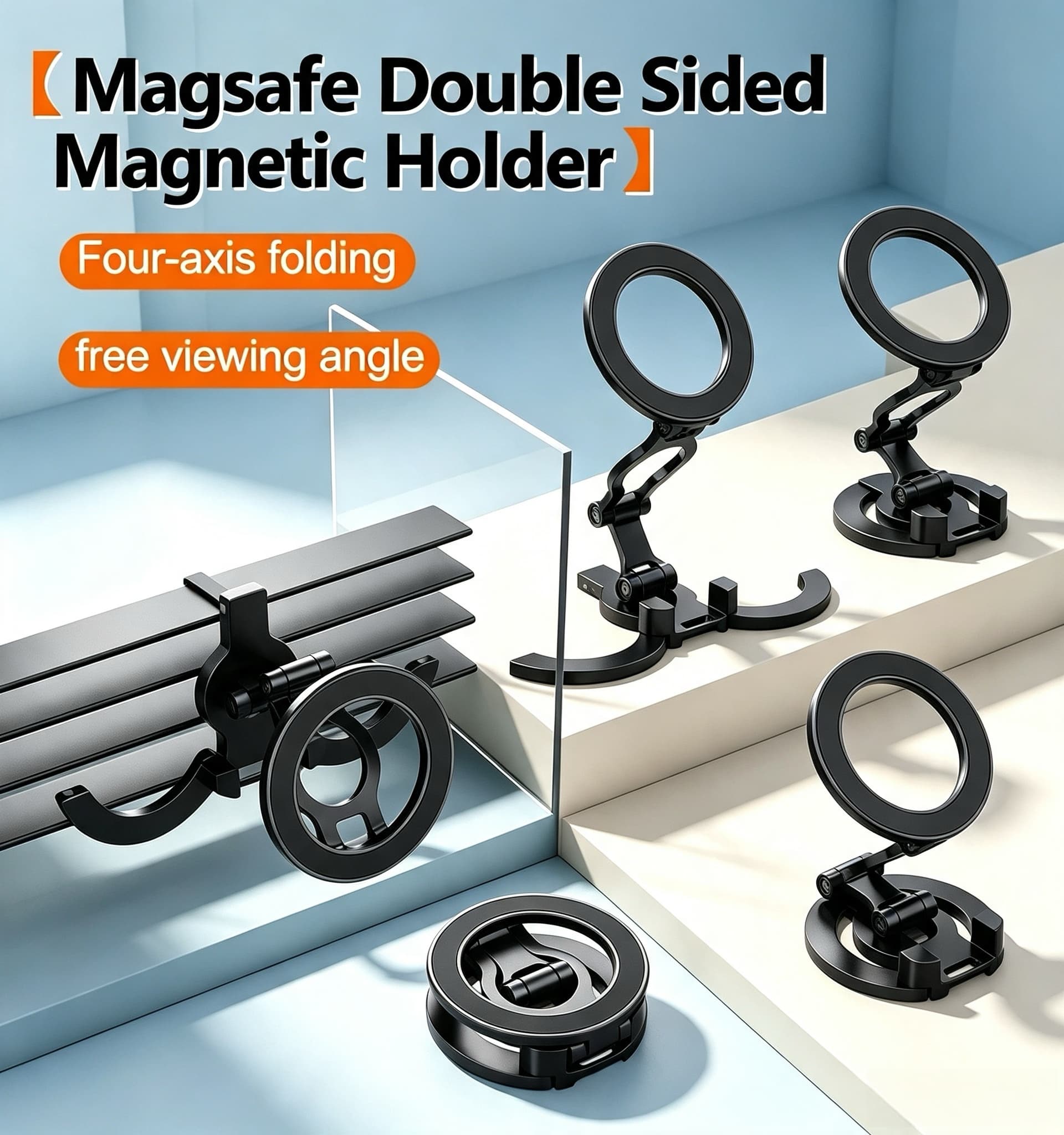 Double-Sided Magsafe Phone Sta - огляд і ціна Selfie Stick Tripod