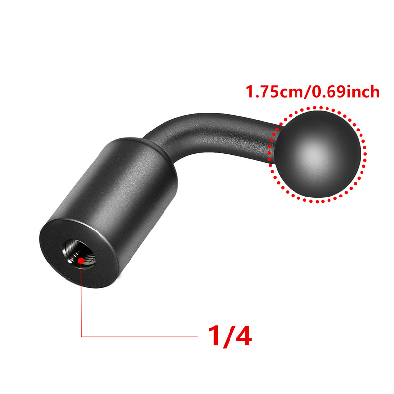 Aluminum Alloy 17mm Ball for H - огляд і ціна Selfie Stick Tripod