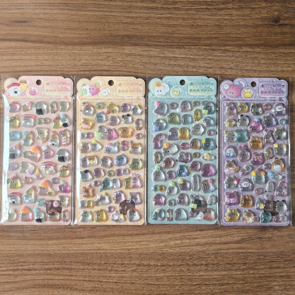 4 Pcs Cute Transparent Pop Sea - огляд і ціна Phone Accessories Store