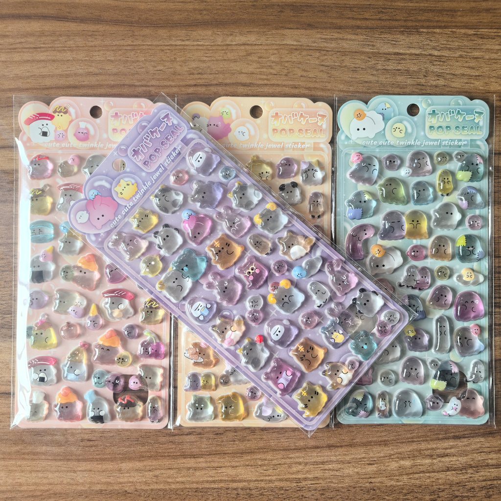 4 Pcs Cute Transparent Pop Sea - огляд і ціна Phone Accessories Store