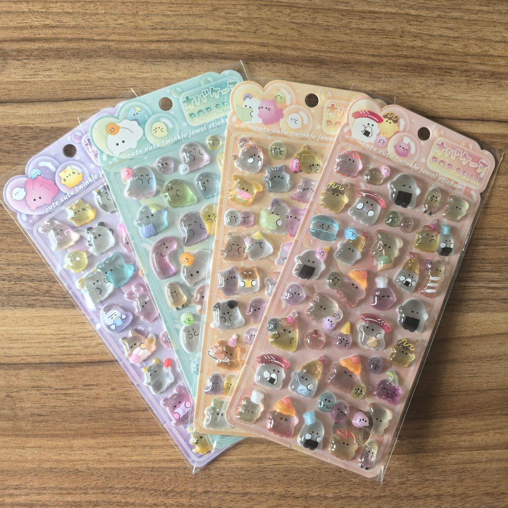 4 Pcs Cute Transparent Pop Sea - огляд і ціна Phone Accessories Store