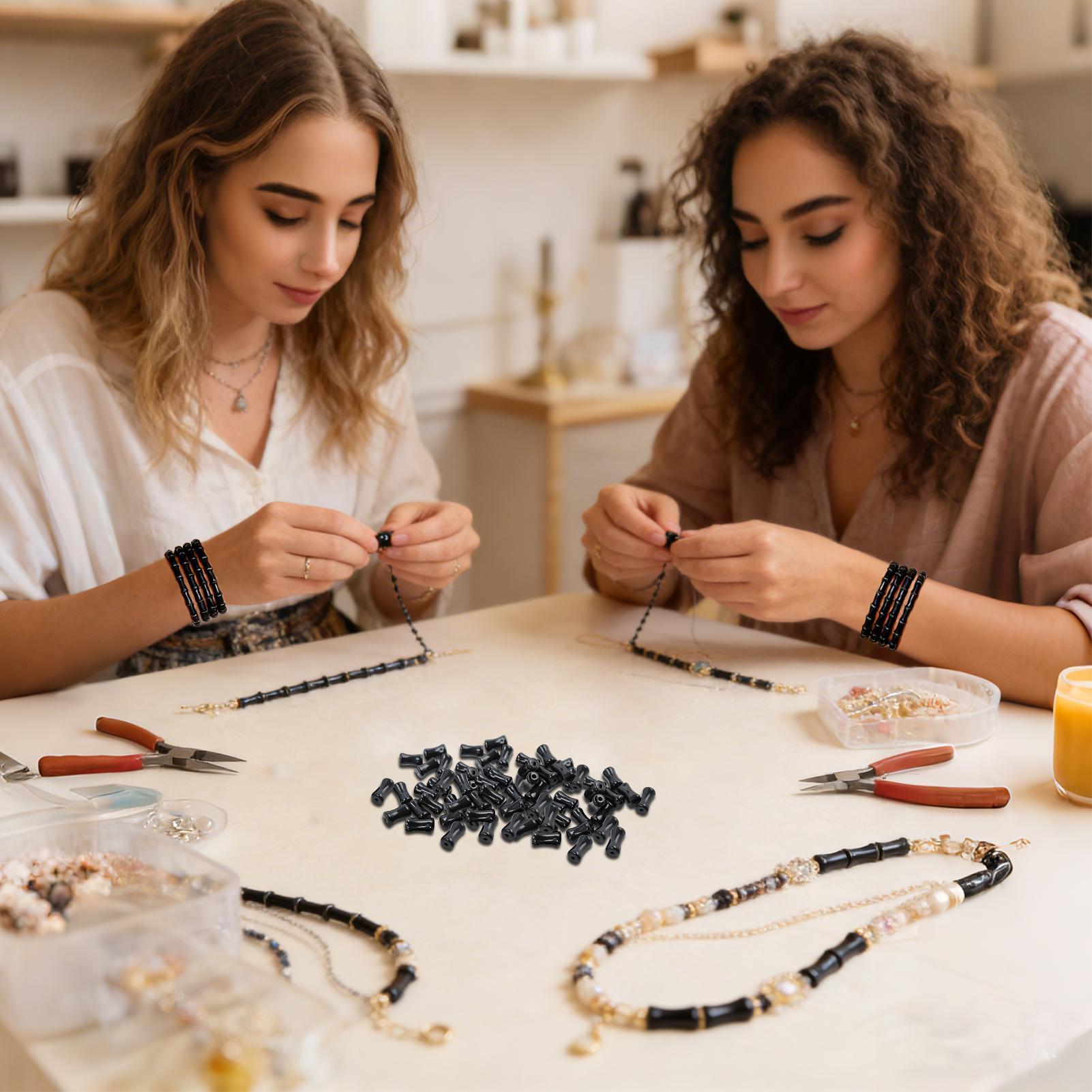 50pcs Glass Beads 8mm Jewelry  - огляд і ціна Phone Accessories For Teens