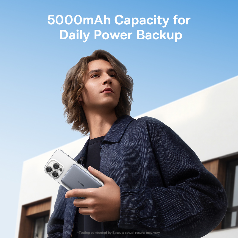 Baseus 5000mAh Magnetic Power  - огляд і ціна Power Bank Slim