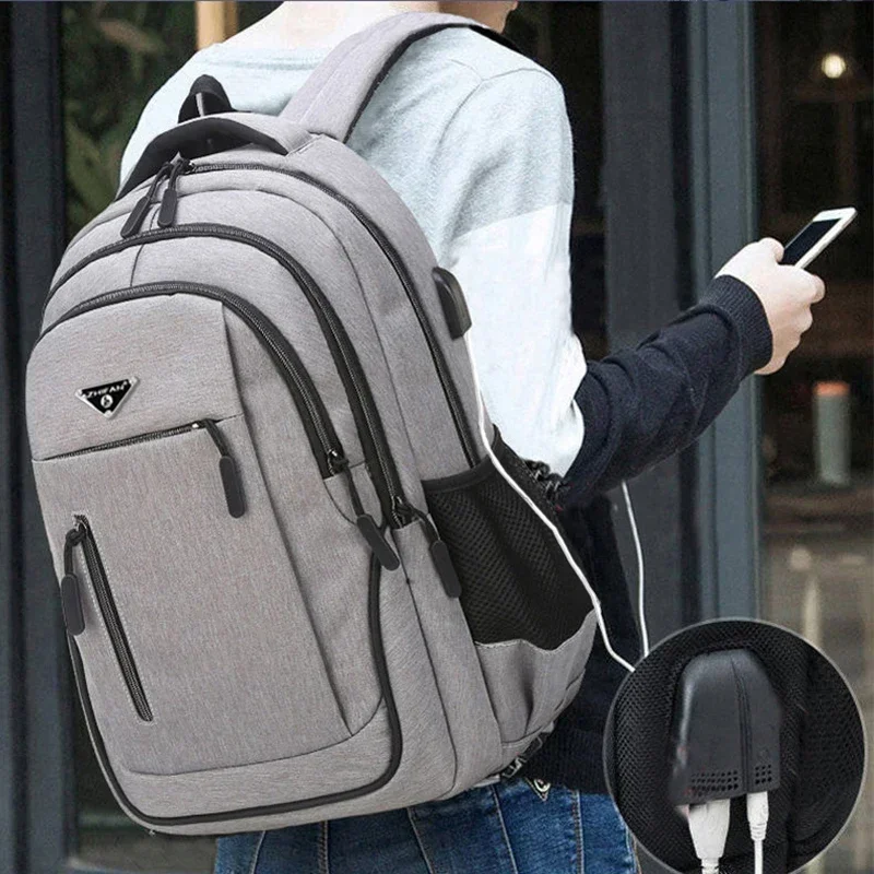Large Capacity Backpack Men La - огляд і ціна Phone Accessories For Teens