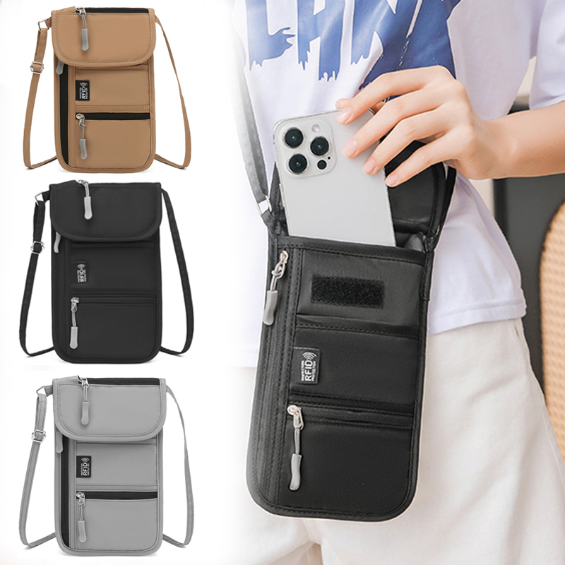 Portable Crossbody Bag Travel  - огляд і ціна Neck Hanging Phone Holder